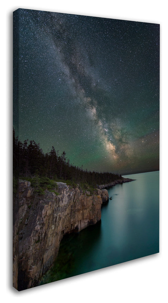 Michael Blanchette 'Cliff Point' Canvas Art, 32x22