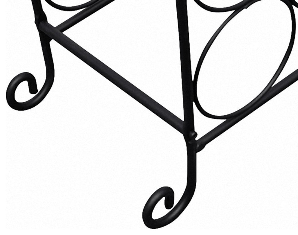 vidaXL Wine Rack for 21 Bottles Metal