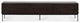Dark Teak TV Cupboard | OROA Grooves, 96"w X 18"d X 21"h