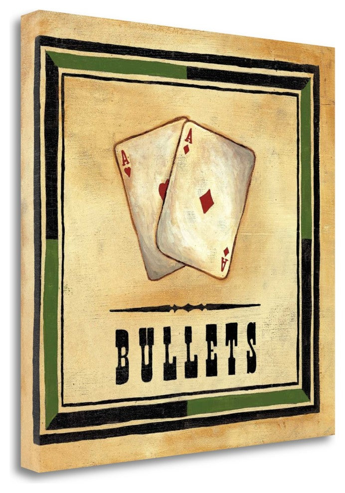 "Bullets" By Jocelyne Anderson-Tapp, Giclee Print on Gallery Wrap Canvas