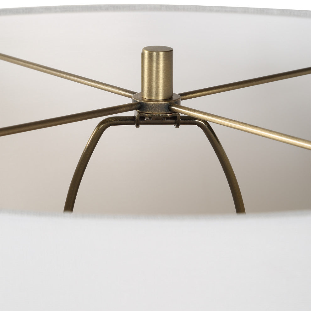 Uttermost Corvair Scalloped Table Lamp