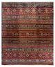 Tribal One-of-a-Kind Hand-Knotted Area Rug Red, 8' 4" x 9' 10"
