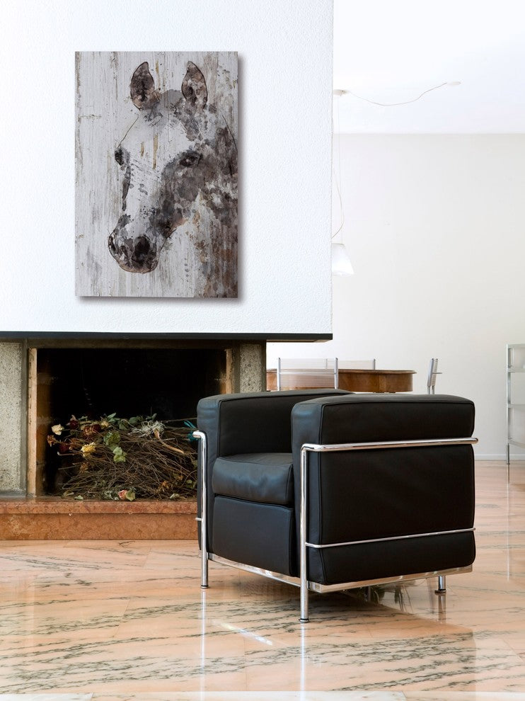 "Jack Horse" by Irena Orlov Painting Print Wrapped Canvas, 24x36