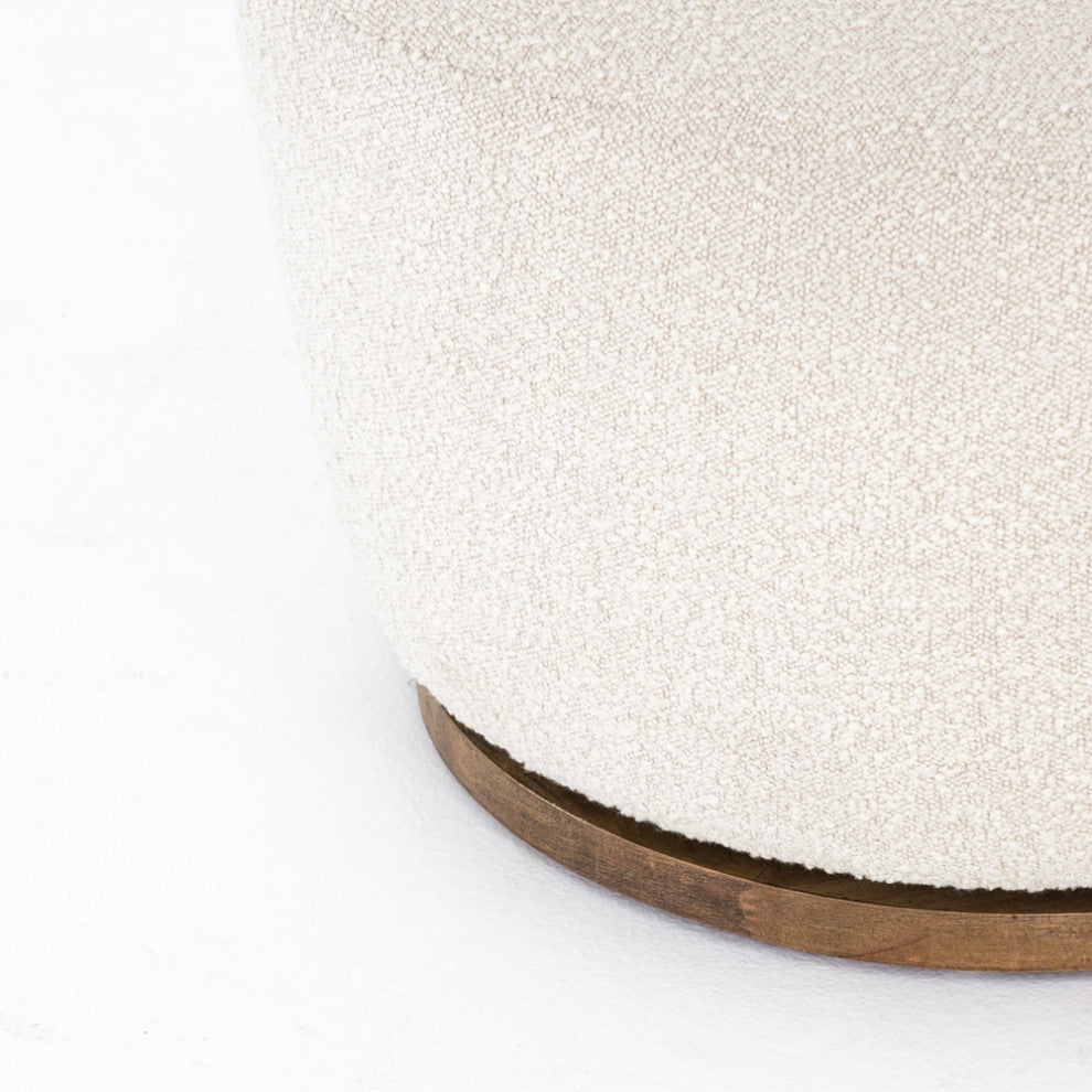 Aurora Swivel Chair-Knoll Natural
