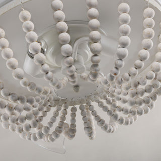 42-in Modern White Ceiling Fan with Retractable Blades