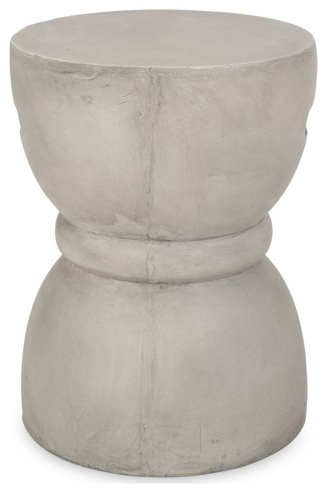 Gibson Indoor Lightweight Concrete Accent Side Table