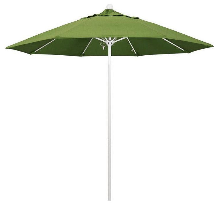 9' Venture Series Patio Umbrella With Sunbrella 1A Spectrum Cilantro Fabric