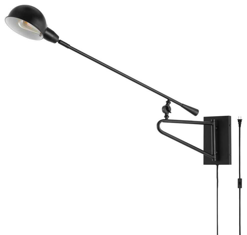 Safavieh Moxley 36.5" Wall Sconce, Black