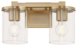 Quorum International 523-2 Bolton 2 Light 14"W Vanity Light - Matte Black