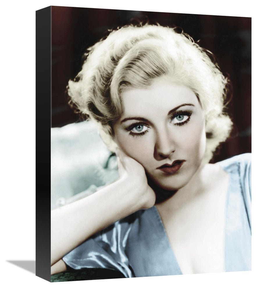 "Jacquelyn Allen" Stretched Canvas Giclee by Hollywood Photo Archive, 12"x16"