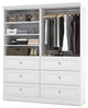 Bestar Versatile By Bestar 72'' Storage Kit, White