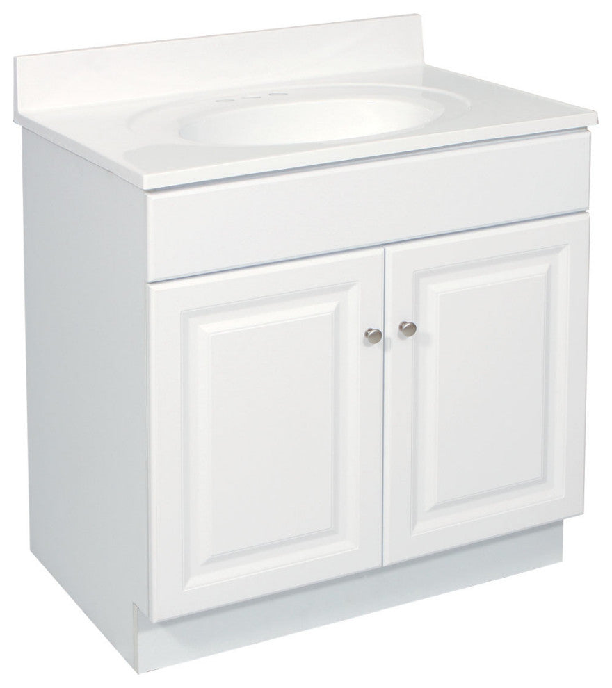 Design House 531731 Wyndham 24" Single - White