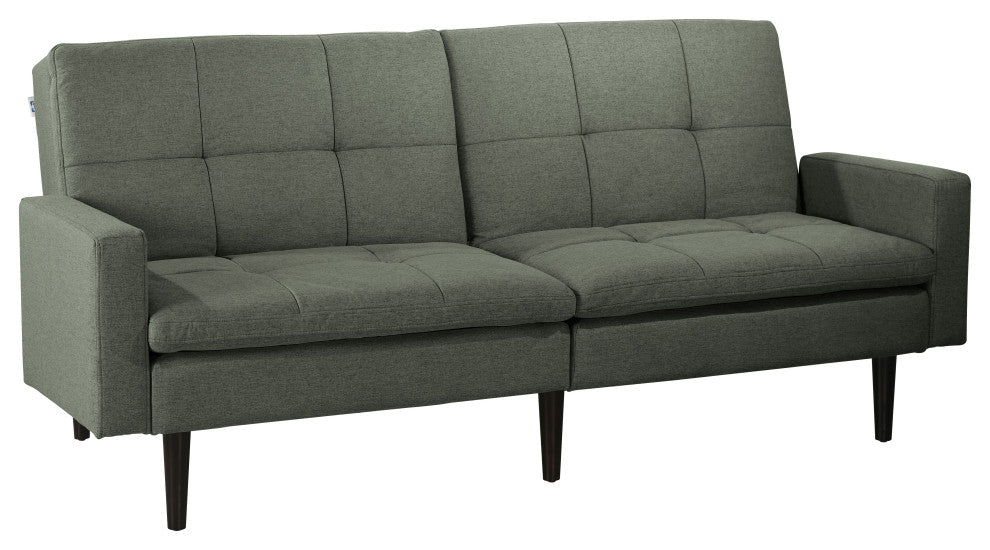 Sealy Kennedy Pillowtop Sofa Convertible, Green