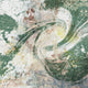 "Emerald Aerial" Fine Art Giant Canvas Print, 54"x54"