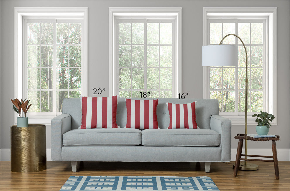 14x20" Anchored Nautical Decorative Indoor Pillow, Sage