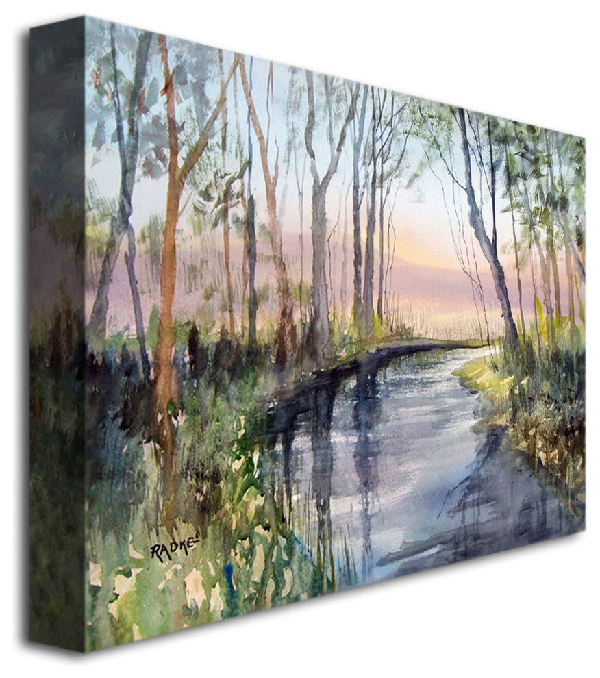 'River Reflections' Canvas Art by Ryan Radke