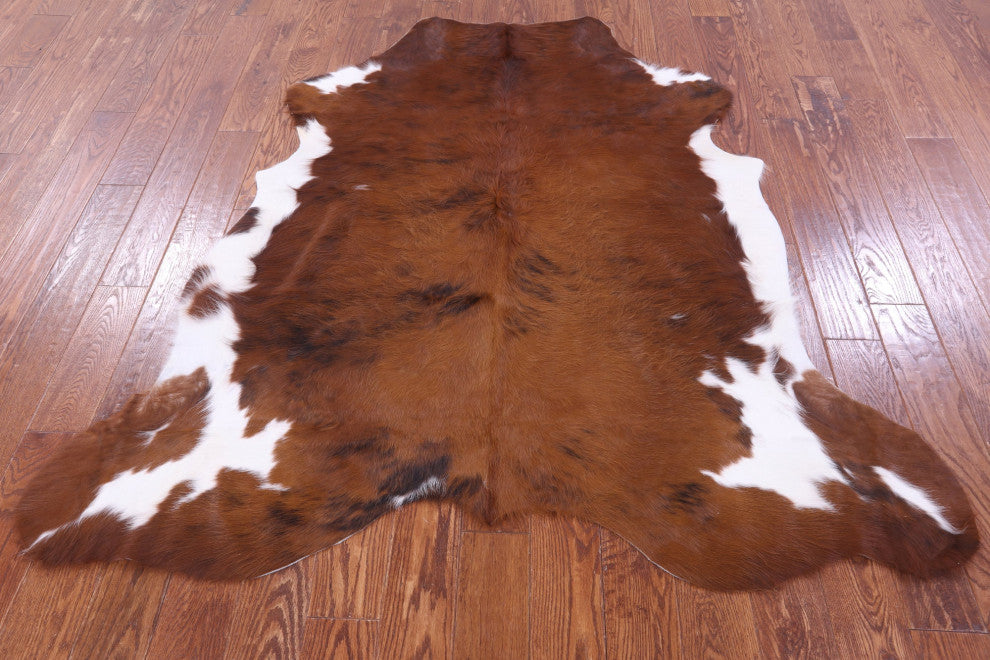 Natural Cowhide Rug 5' 11" X 5' 11" C2387