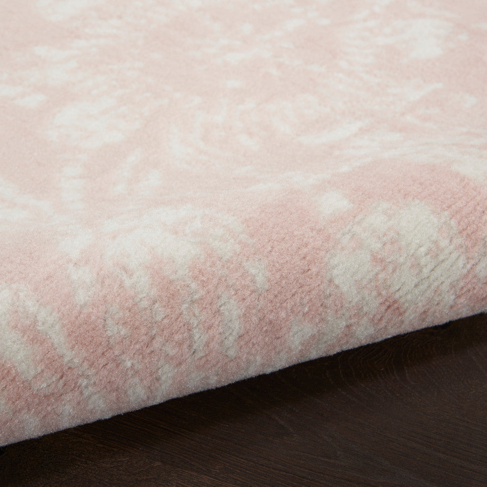 Nourison Whimsicle 6' x 9' Pink Farmhouse Indoor Area Rug