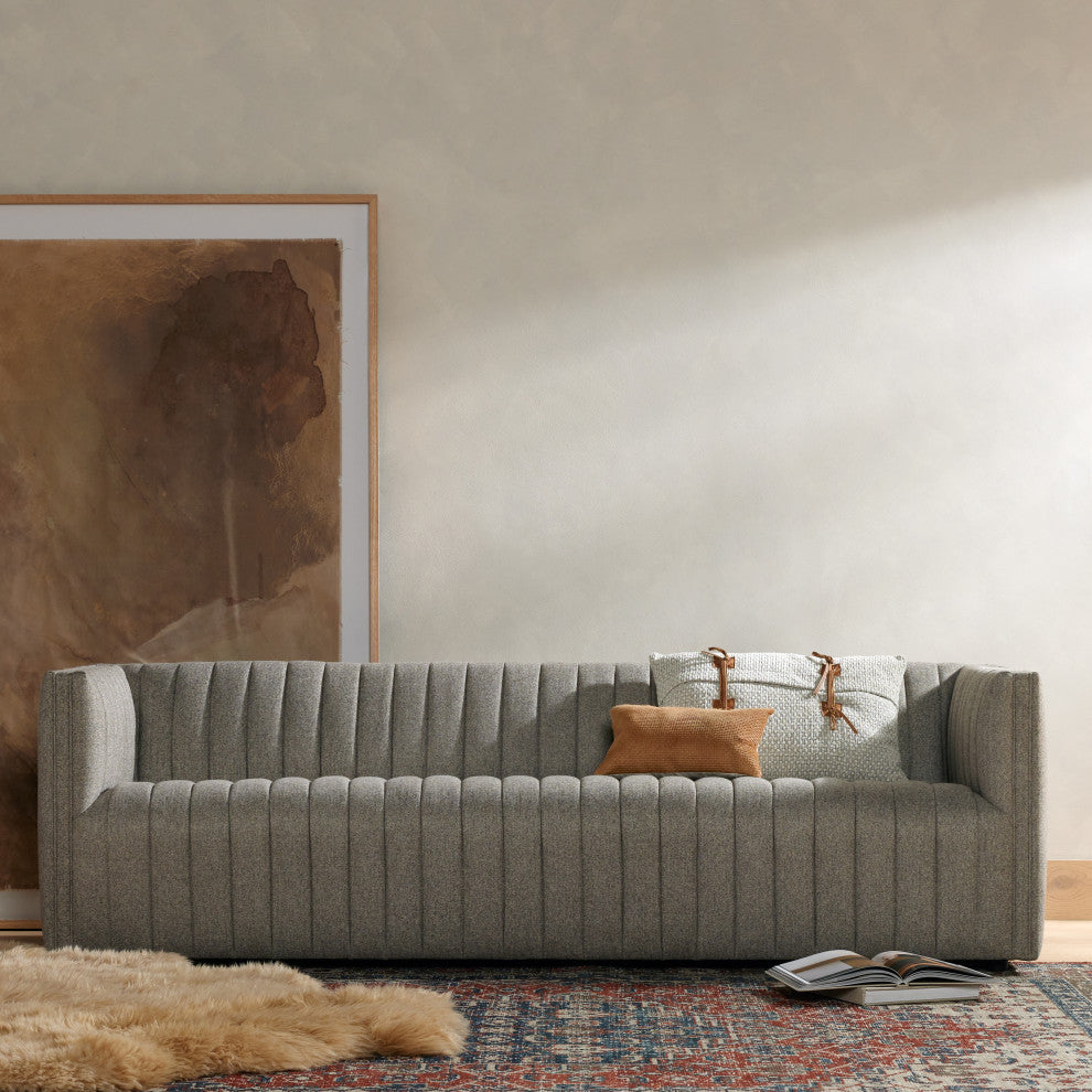 Augustine Sofa, 88", Orly Natural