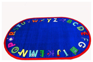 Alpha With Attitude #1008 8'x10' Children'S Educational & Play Rug