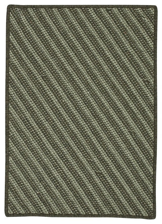 Blue Hill BI61 Moss Green Contemporary Area Rug, Rectangular 12'x15'