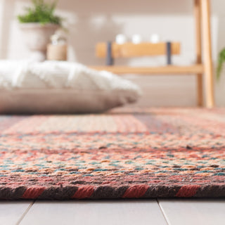 Safavieh Cape Cod Collection BRD651Z Rug, Brown/Rust, 5' X 8'