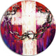 Crown Of Thorns, Abstract Round Wall Art, 11"