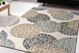 Melody Ivory Rug, 5'3"x7'7"