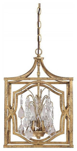 Capital Lighting Blakely 3 Light Foyer, Antique Gold