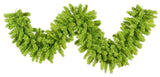 Vickerman 9'x14" Flocked Lime Fir Garland 210T