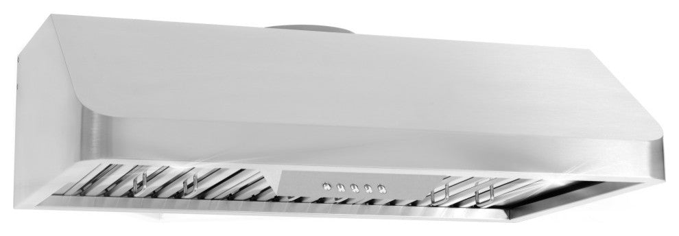 2-Piece Kitchen, 36" Gas Range and 36" Under Cabinet Range Hood