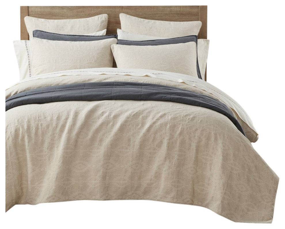 Tempe Matelasse Comforter Set, 3 Piece, Queen