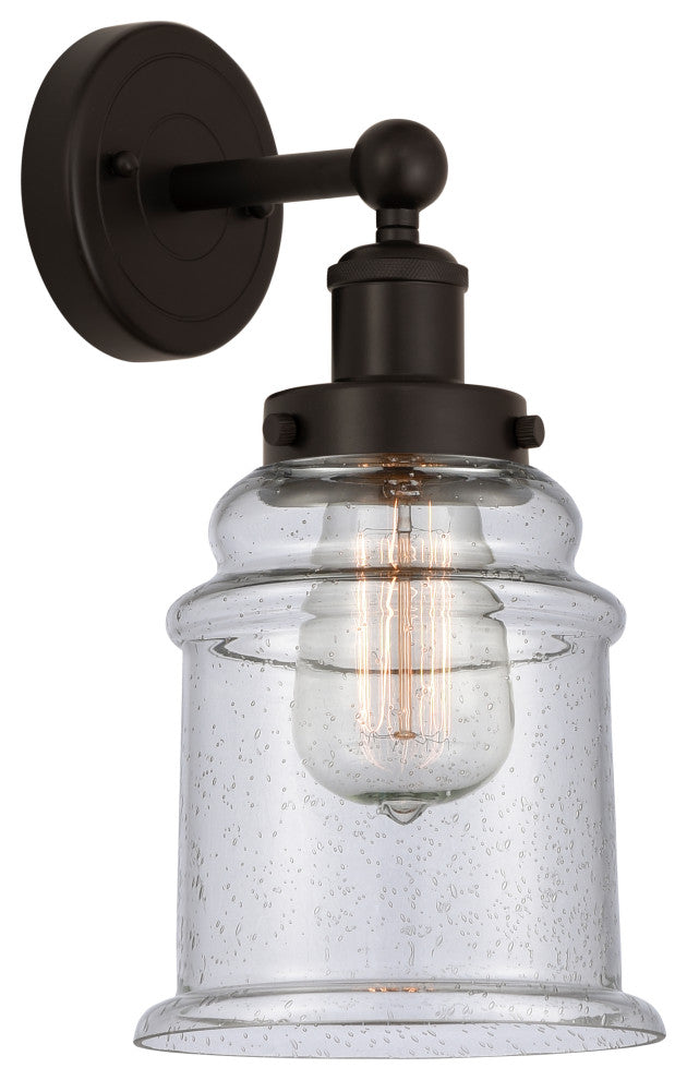 Innovations 616-1W-OB-G184 Canton 1 Light Sconce, Oil Rubbed Bronze