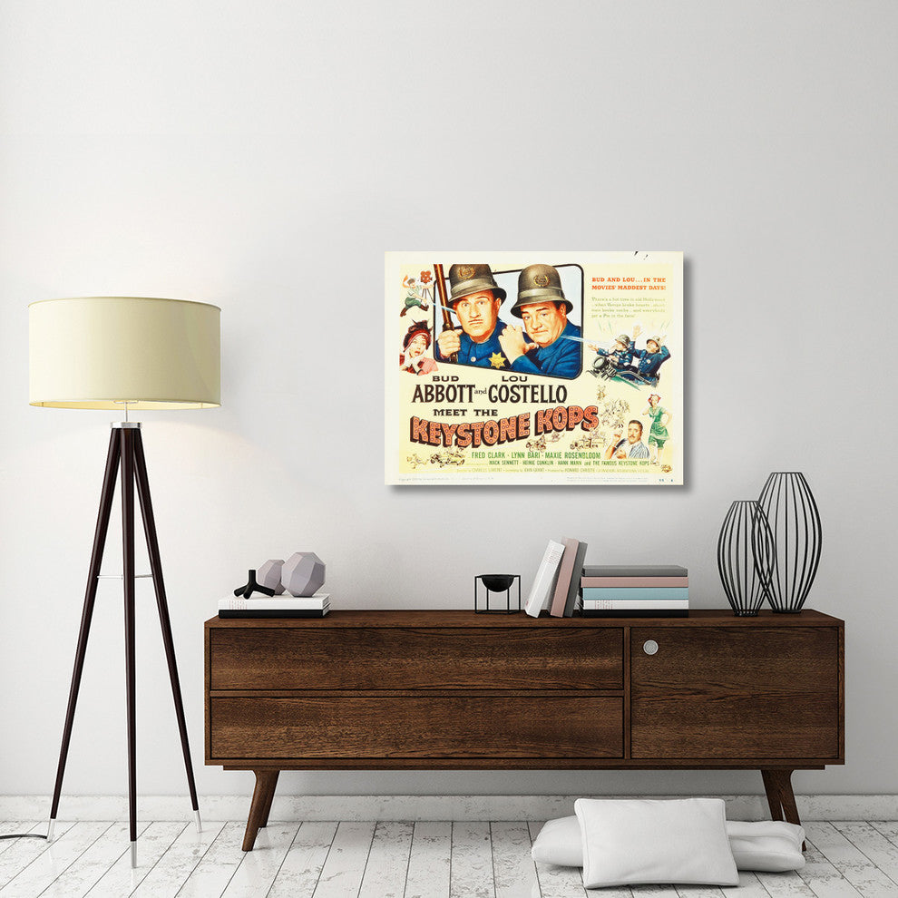 "Abbott & Costello - Keystone Kops" Canvas by Hollywood Photo Archive, 40x31"