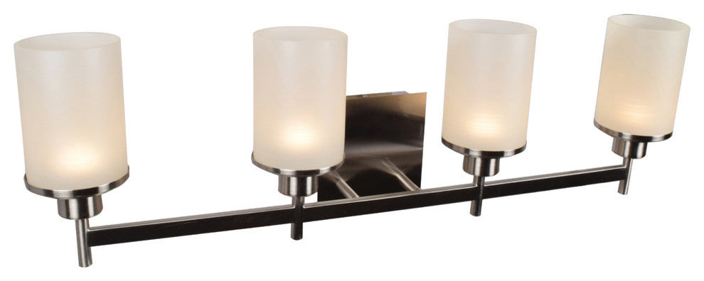 Access Lighting 62512LEDD Perch 4 Light 31"W Integrated LED - Brushed Steel /