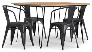 Larkin / Hunter 5-Piece Dining Set