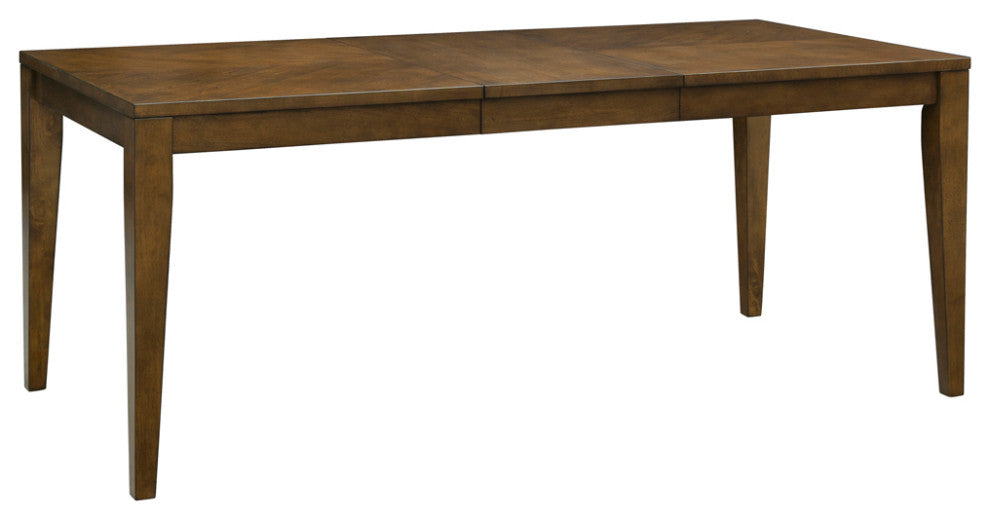 INK+IVY Cove Rectangle Extension Dining Table 6-8 Person, Pecan