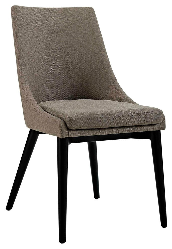 Modern Contemporary Urban Design Kitchen Room Dining Chair, Gray Gray, Fabric