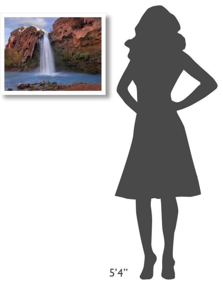 "Havasu Falls, Grand Canyon, Arizona" Paper Print by Tim Fitzharris, 26"x20"