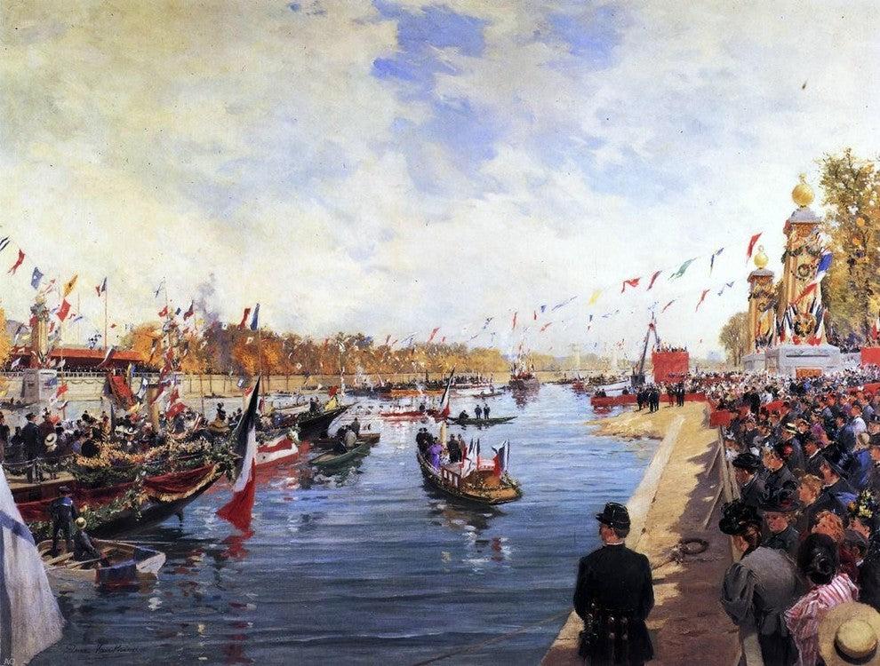 Pierre Leger Vauthier Wrapped Canvas, 21"x28"