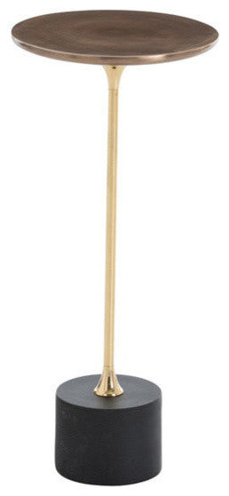 Fitz Accent Table, Gold