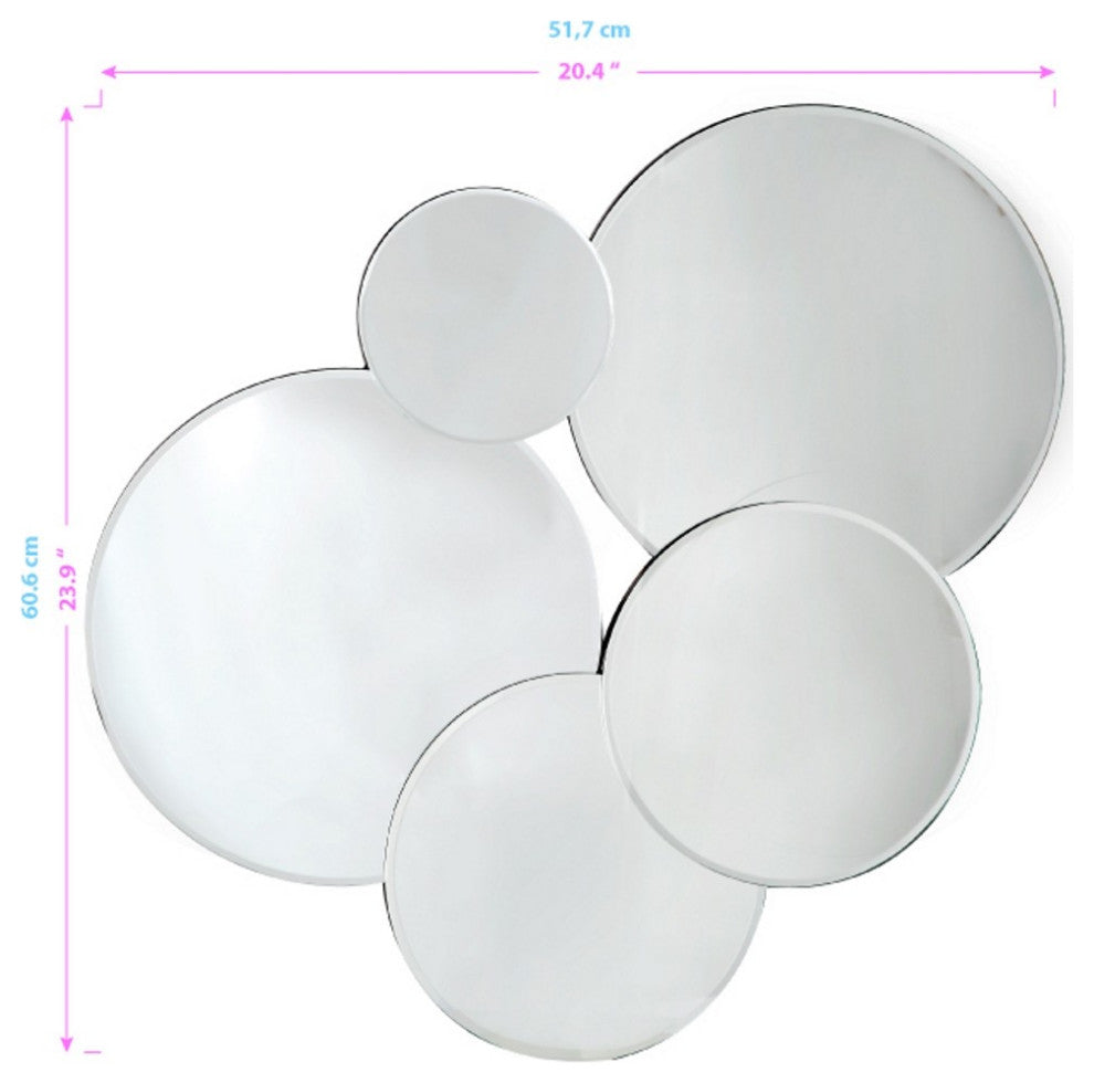 Fun and Circular Wall Mirror