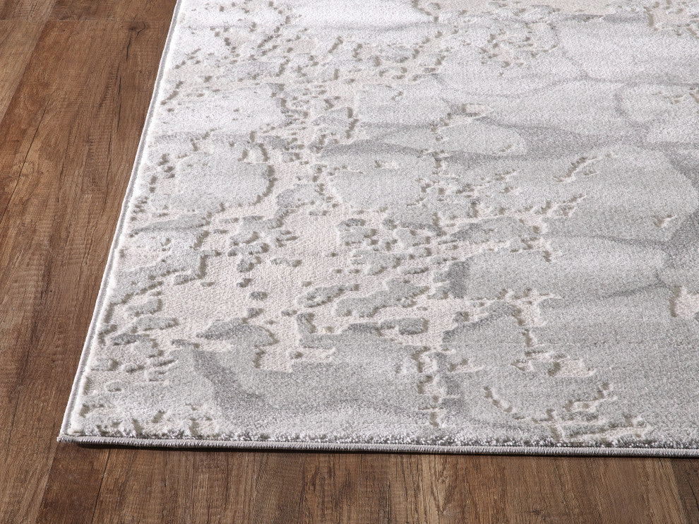 Abani Nova NOV100A Grey Stone Area Rug