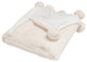 Safavieh Dalson Pom Pom Throw, Ivory