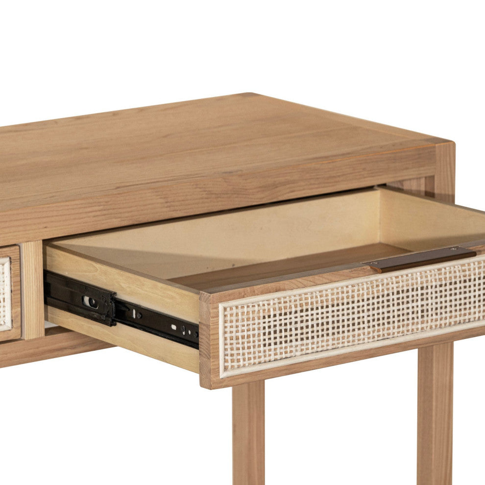 Farmhouse Console Table - Natural