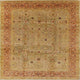 Ahgly Company Indoor Square Mid-Century Modern Area Rugs, 8' Square