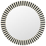 Safavieh Charli, 29.2" Mirror, Black/Ivory