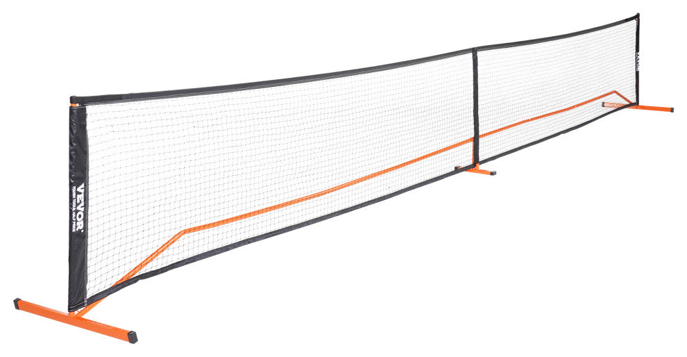 VEVOR 22FT Regulation Size Portable Pickleball Net System with Balls Paddles