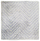 Surya Quartz QTZ-5025 2'6"x10' Rug, Pale Blue/Denim