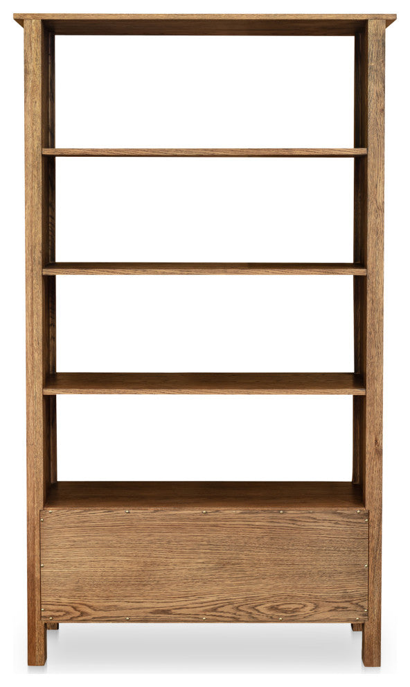 Caroline Bookcase Warm Brown